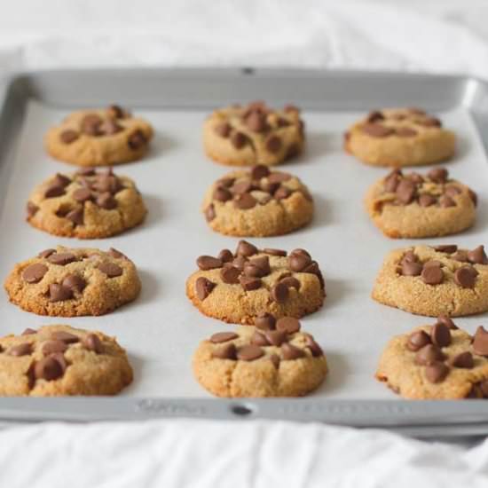 Almond Coconut Chocolate Chip Cookies - Recipe photo by bowsessed