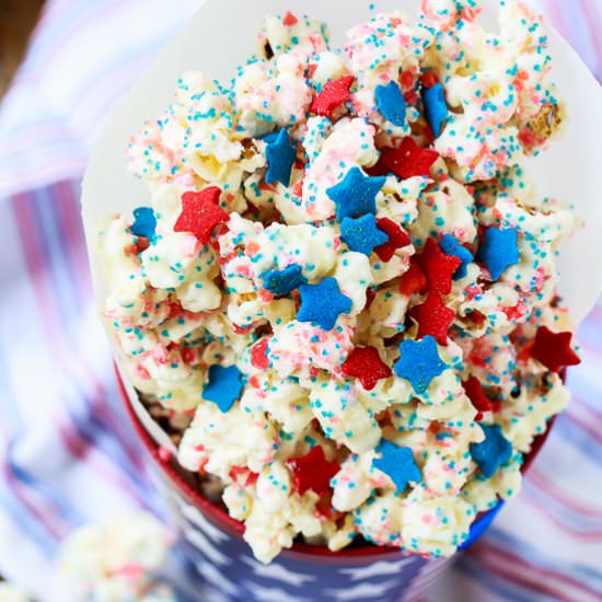 Firecracker Popcorn - Recipe photo by spicysouthernkitchen