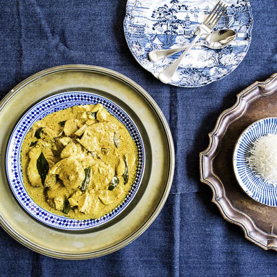 Easy yellow fish curry - Recipe photo by Spice Mama