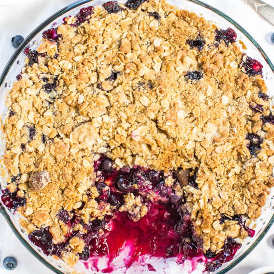 Blueberry Crisp - Recipe photo by Averie