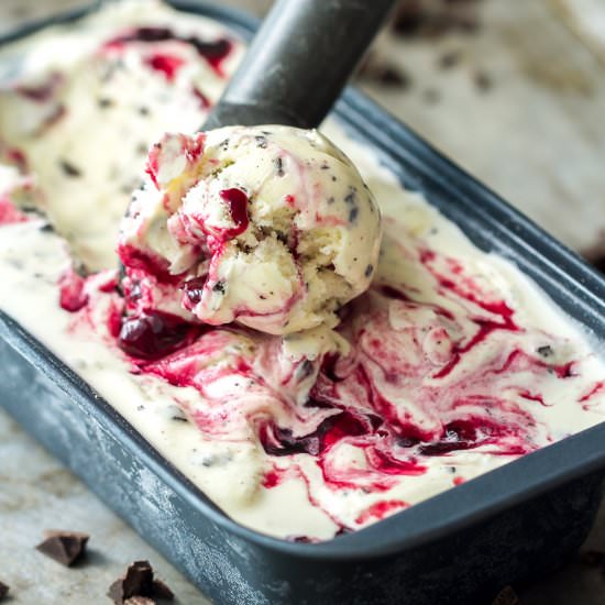Cherry Chocolate Ice Cream - Recipe photo by ImBoredLetsGo