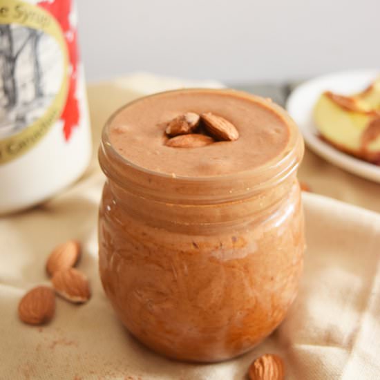 Maple Cinnamon Almond Butter - Recipe photo by straightfromthejar