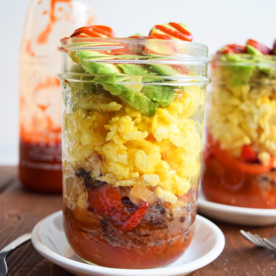 Breakfast Burrito In A Jar - Recipe photo by straightfromthejar