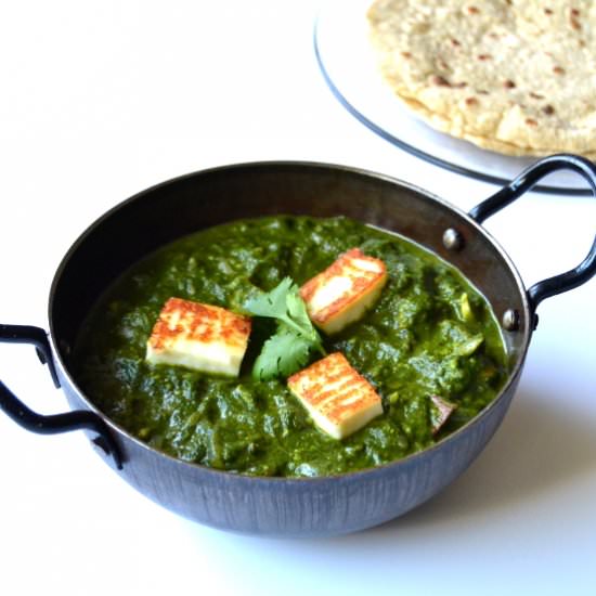 Palak Paneer - Recipe photo by Remya Ravindran