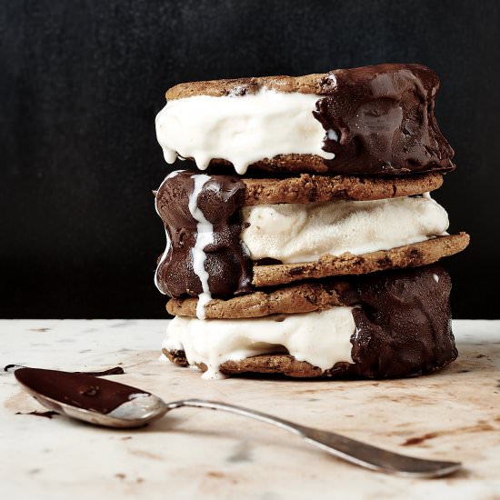 Amazing DIY Ice Cream Sandwiches - Recipe photo by fforfood