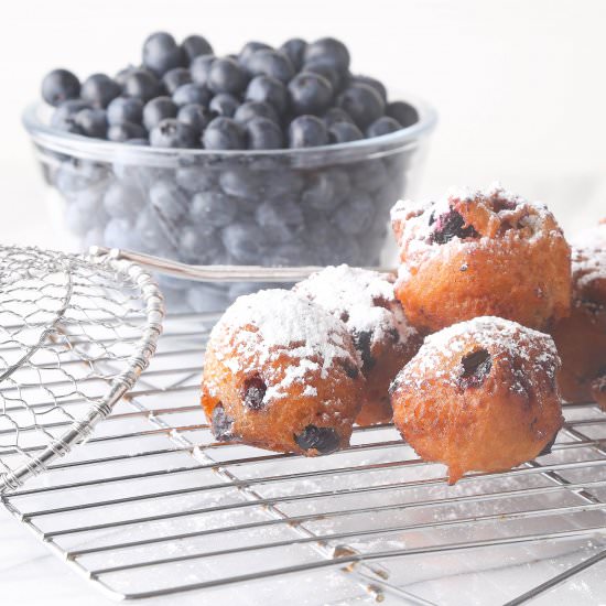 Fresh Blueberry Fritters - Recipe photo by therightrecipe