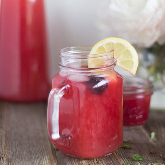 Blackberry-Raspberry Lemonade - Recipe photo by joyfillednourishment