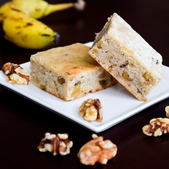 Banana Blondies - Recipe photo by magda-whatsfordinner