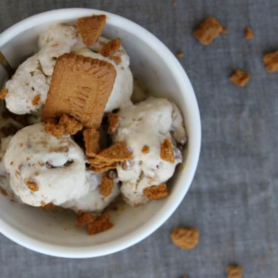 Cookie Butter Ice Cream - Recipe photo by kojodesigns