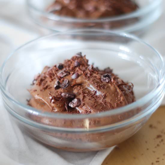 Easy Avocado Chocolate Mousse - Recipe photo by heartandbowl