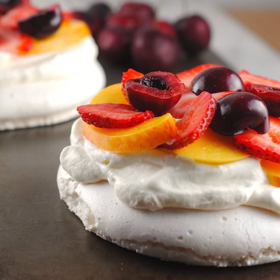 Magical Vegan Pavlova - Recipe photo by TheBlenderist