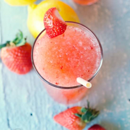 Strawberry Sunburst Cocktail - Recipe photo by PinkHeelsPinkTruck