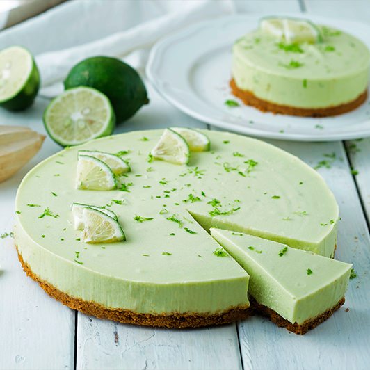 No-Bake Avocado Lime Cheesecake - Recipe photo by Chef Sheilla