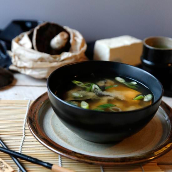 Miso Soup - Recipe photo by A Conscious Collection