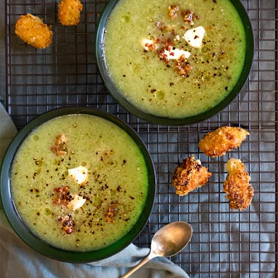 Broccoli & Cauliflower Soup - Recipe photo by Aninas Recipes