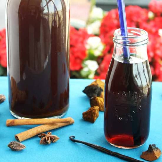 Chaga Mushroom Tea - Recipe photo by JesseLWellness