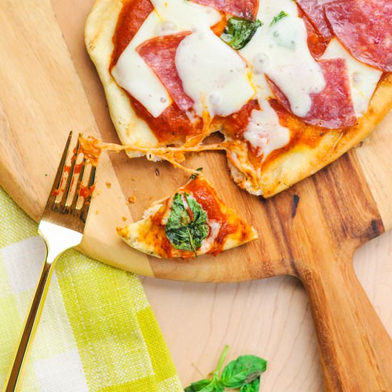 Grilled Margherita Pizza - Recipe photo by proper