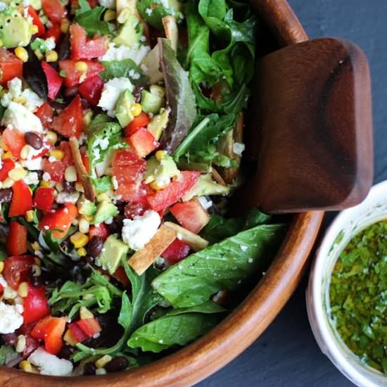 Southwestern Style Salad - Recipe photo by Everyday Gourmet with Blakely