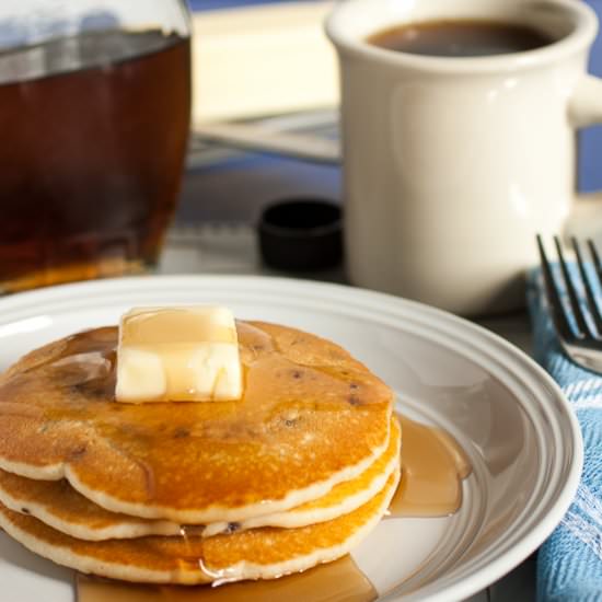 Classic Homestyle Pancakes - Recipe photo by SimpleFood365