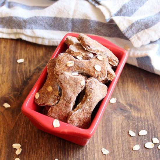 Banana PB w Rolled Oats Dog Treats - Recipe photo by Wild wild whisk