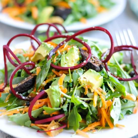 Energizing Bliss Salad with Beets - Recipe photo by Real Food Whole Life