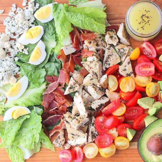Classic Cobb Salad - Recipe photo by HowToFeedaLoon