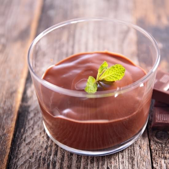 Chocolate Avocado Pudding - Recipe photo by Culinary Therapy