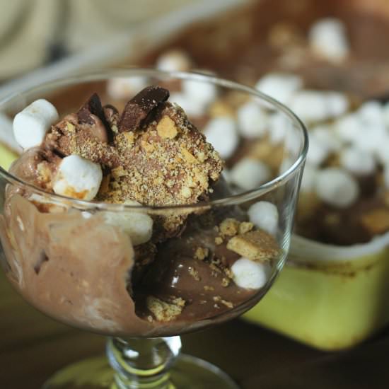 Homemade Smores Ice Cream - Recipe photo by crystalandcomp
