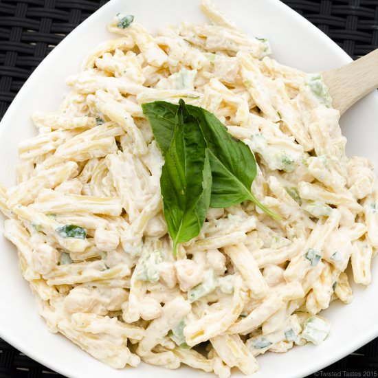 Skinny Scallop Alfredo - Recipe photo by TwistedTastes