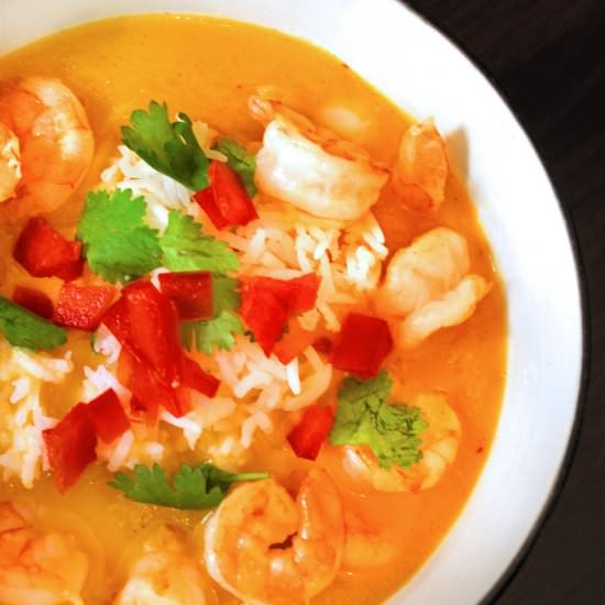Cauliflower Curry Soup - Recipe photo by farmraisedcooking