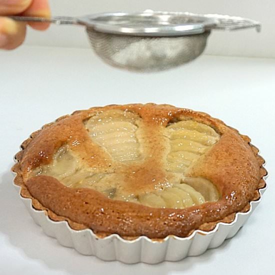 Pear Frangipane Tart - Recipe photo by Sherbakes