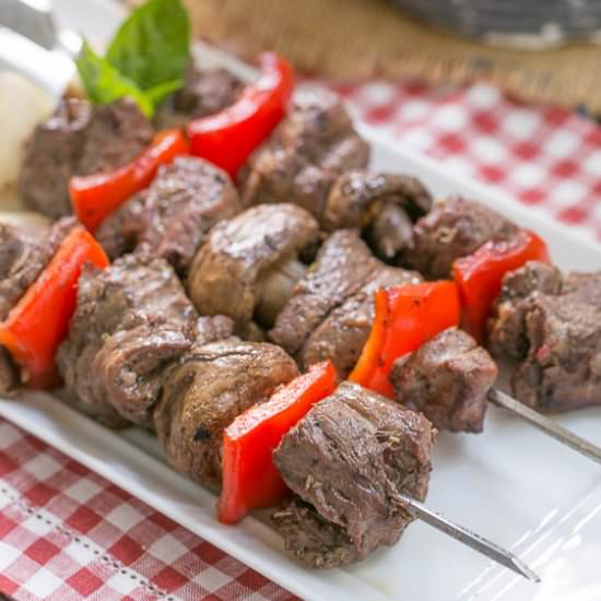 Steak Kabobs - Recipe photo by thatskinnychickcanbake