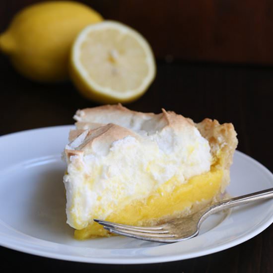 Healthy Lemon Meringue Pie - Recipe photo by fooddreamer