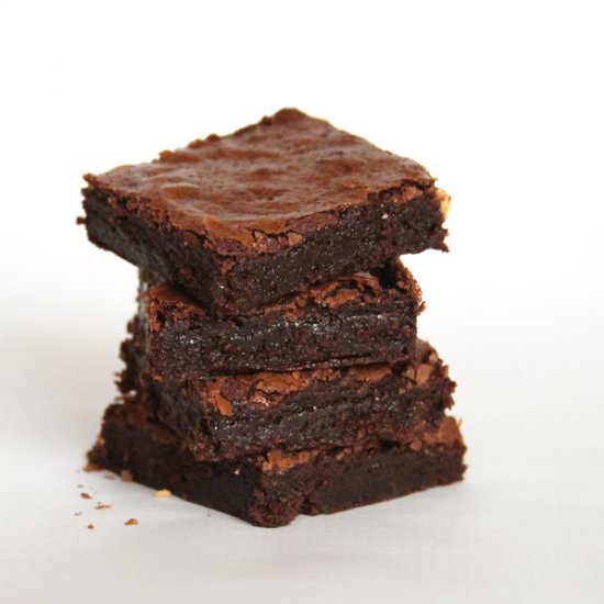 One Bowl Brownies - Recipe photo by Joan@ Chocolate and more