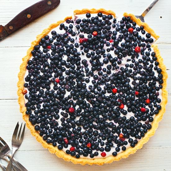 Delicious Blueberry Tart - Recipe photo by jernejkitchen