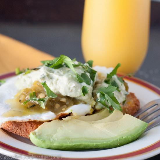 Avocado Whipped Cream Stacks - Recipe photo by GoodieGodmother