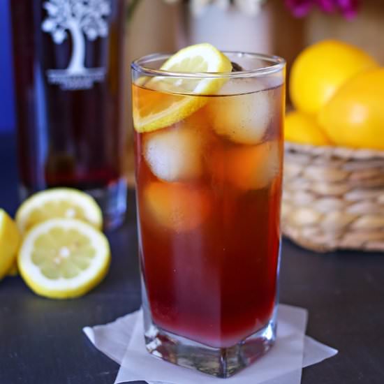 Pomegranate Hard Iced Tea - Recipe photo by Kleinworth &amp; Co