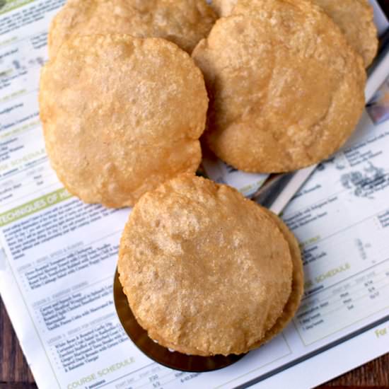 Poori - Recipe photo by Pavani