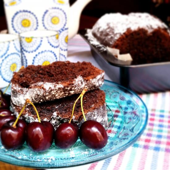 Chocolate Cake with Jam - Recipe photo by olequerecetas