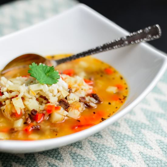 Beef and Rice Soup - Recipe photo by Arbuz.com