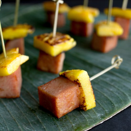 Spam Pineapple Skewers - Recipe photo by Malgosia