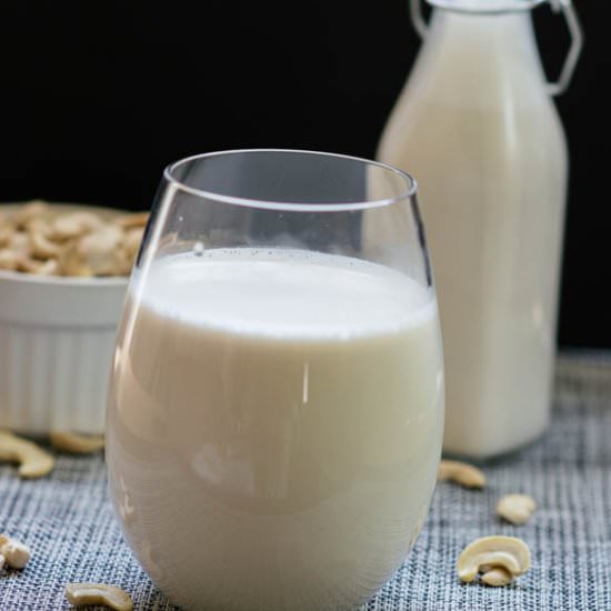 Homemade Cashew Milk - Recipe photo by thatgirlcookshealthy