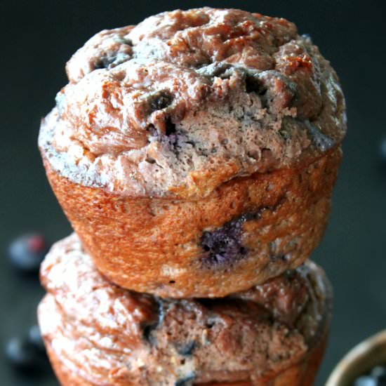 Blueberry Protein Muffins - Recipe photo by TheEyesofaBoy