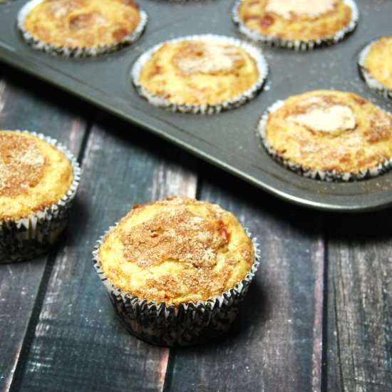 Cinnamon Banana Doodle Muffins - Recipe photo by Stephanickety