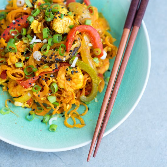 Healthy Singapore Noodles - Recipe photo by supergoldenbakes