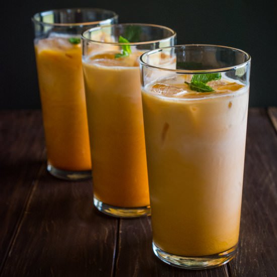 How to Make Thai Iced Tea - Recipe photo by wokandskillet