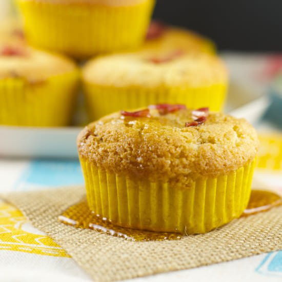Maple Bacon Corn Muffins - Recipe photo by tiffanybendayan