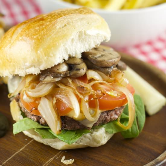 The Ultimate Burger - Recipe photo by tiffanybendayan