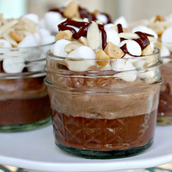 Rocky Road Nutella Parfaits - Recipe photo by addicted2recipes