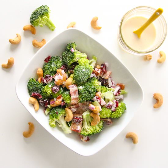 Classic Broccoli Salad - Recipe photo by chef julie yoon